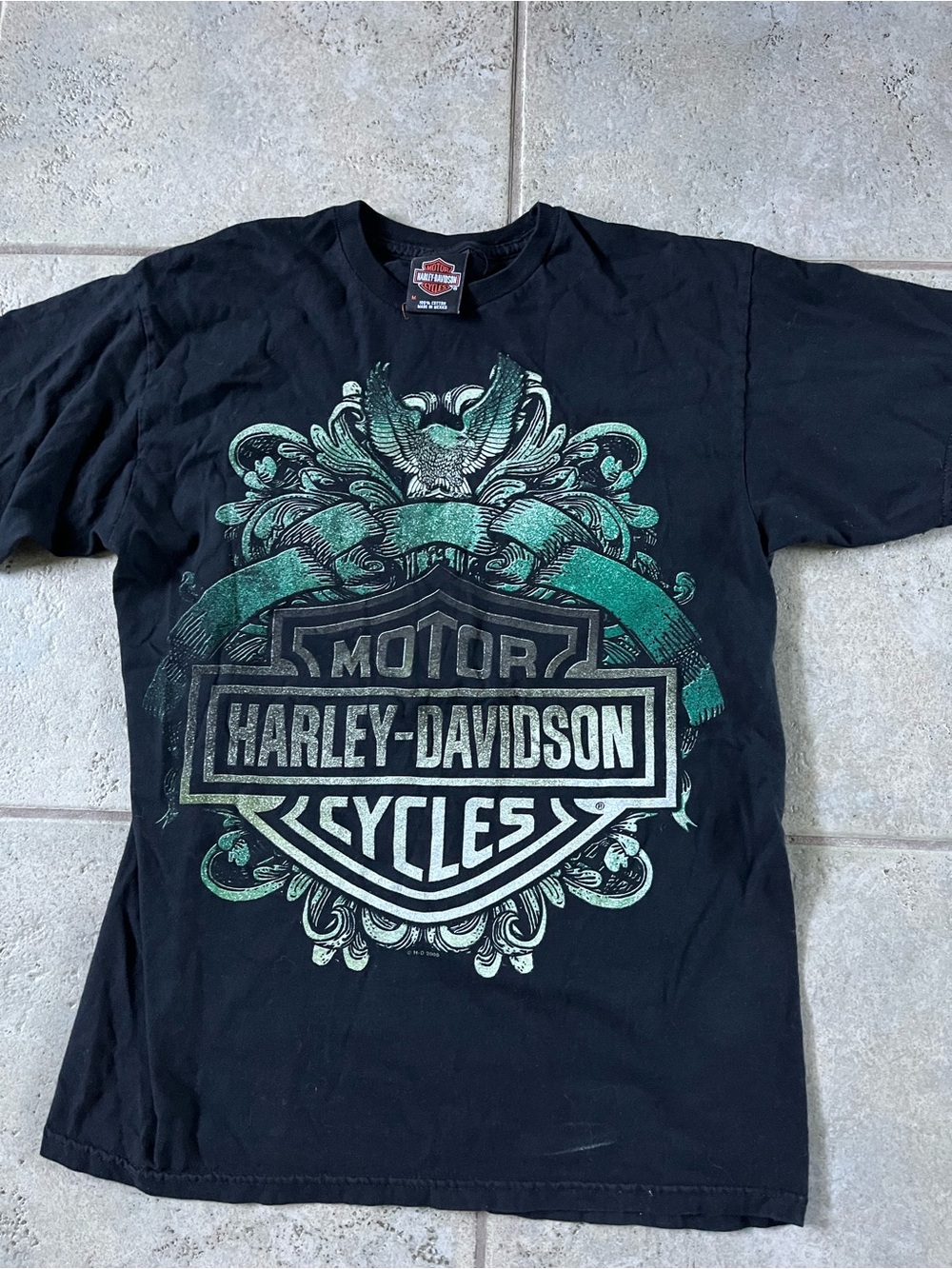 Harley Davidson Black T-shirt for Men